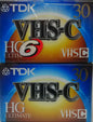 TDK 30 Minute Vhs-c Hg Ulitimate 214777 Ep Sp