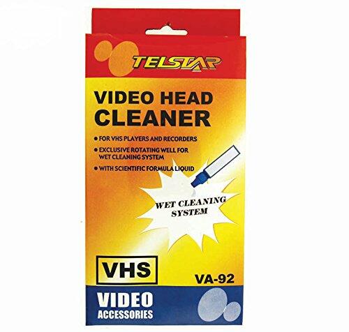 Telstar VHS Video Wet Head Cleaner Tape [VHS Tape]
