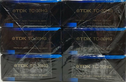 TDK 30 Minute Vhs-c Hg Ulitimate 214777 Ep Sp