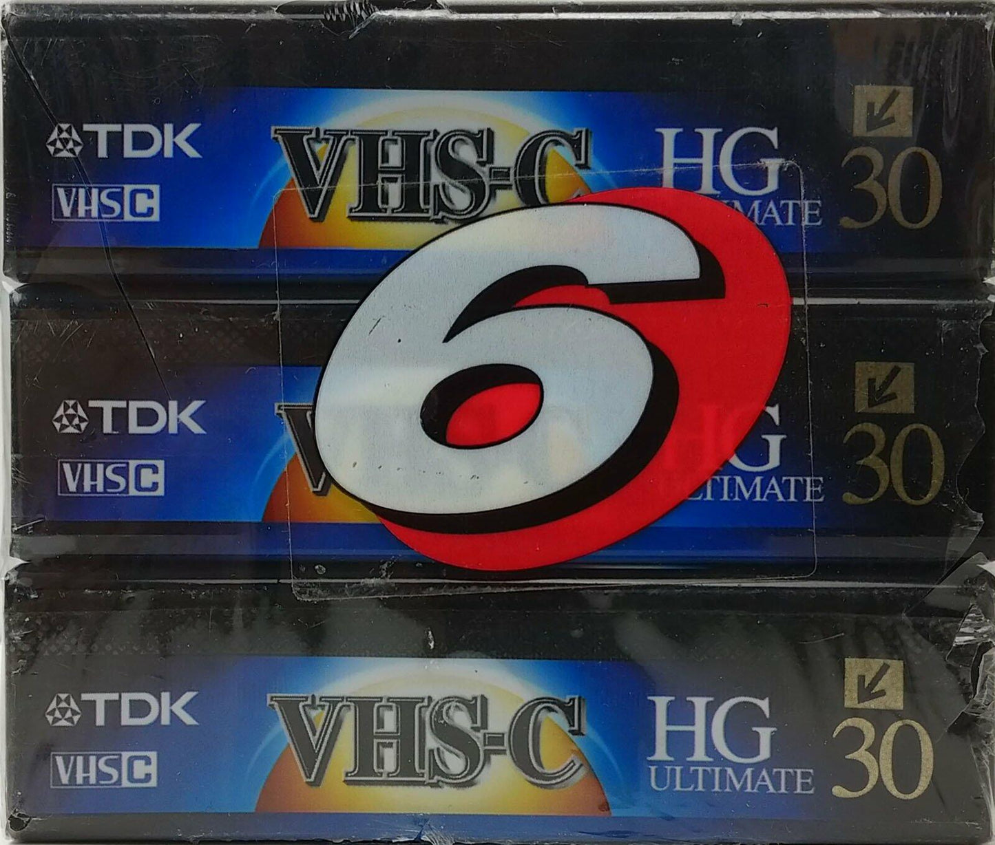 TDK 30 Minute Vhs-c Hg Ulitimate 214777 Ep Sp