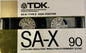 TDK SA-X 90 Minute Blank Cassette Tape