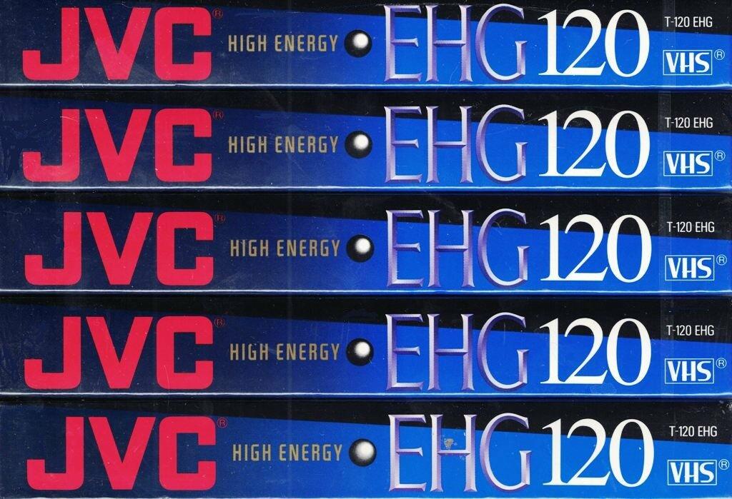 JVC T-120EHG Extra High Grade VHS Tape