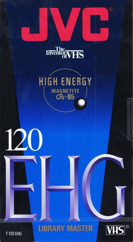 JVC T-120EHG Extra High Grade VHS Tape