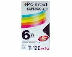 Polaroid Supercolor VHS Video Cassette T-120 Extra [VHS Tape]