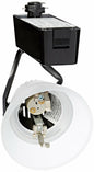 Halo LZR403MB Lazer Low Voltage Glass Bell Lamp Holder with Electronic Transformer, Matte Black, MR16