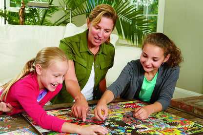 White Mountain Puzzles Beer Taps - 1000 Piece Jigsaw Puzzle