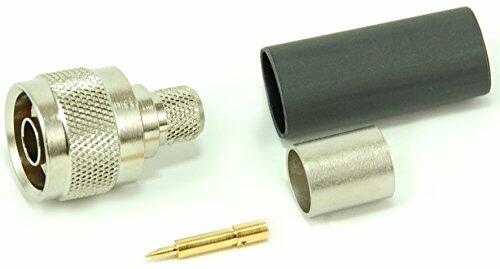Times Microwave - N Male Crimp Connector - LMR400