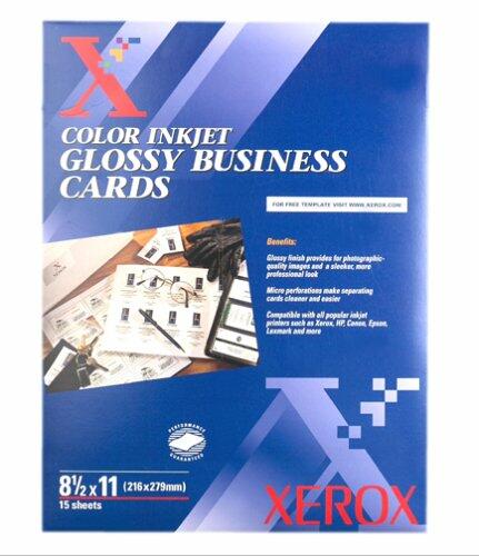 Xerox 3R5767 Color Inkjet Glossy Business Cards