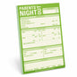Knock Knock Parents Night Out, 6x9 Inches Checklist Note Pad (12250)