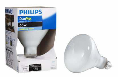 Philips Duramax Indoor Dimmable BR40 Flood Light Bulb: 2740-Kelvin, 65-Watt, Medium Screw Base, Warm White