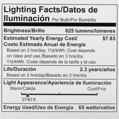 Philips Duramax Indoor Dimmable BR40 Flood Light Bulb: 2740-Kelvin, 65-Watt, Medium Screw Base, Warm White