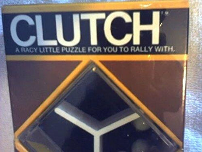 1974 Reiss Games, Inc. Reiss Games Clutch Puzzle Game a Racy Little Puzzle for You to Rally with a Subsidiary of National Paragon Corporation...the Creative Recreation Company (Factory Sealed Version From 1974)