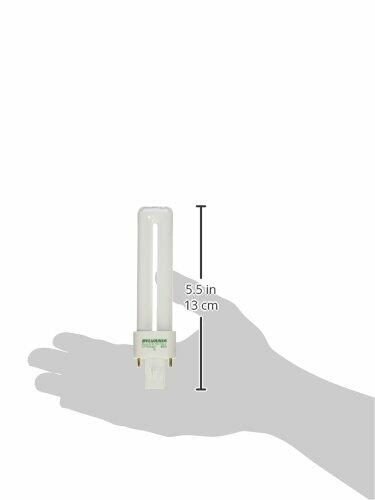 Sylvania 21277 Compact Fluorescent 2 Pin Single Tube 2700K, 7-watt