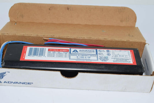 New Advance V-140-TP Mark III Ballast 277V 60Hz