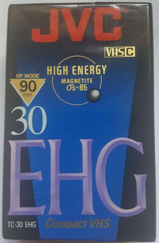 JVC TC30EHGB 30 Minute Blank VHS-C Tape