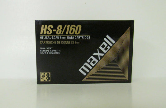 Maxell 3.5/7GB 8MM 160M Cartridge HS-8/160 Helical Scan (1-Pack)