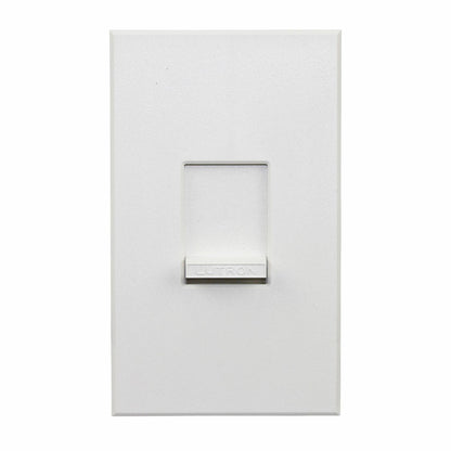 Lutron N-1PS-WH Nova Wall Light Switch Single-pole Slide 120V/277V 20A, White