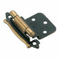 Face Mount Hinge (Set of 2) [Set of 2] Finish: Antique Brass