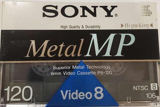 Camcorder Video Tape 8 mm Standard 120 Minutes