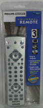 Philips Universal Replacement Remote - Controls 3 Devices- Big Buttons