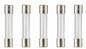 Bussmann AGC-10 AGC Series Fuse, Fast Acting, 10 Amp, 250V, Glass Tube, 1/4" x 1-1/4" (Pack of 5)