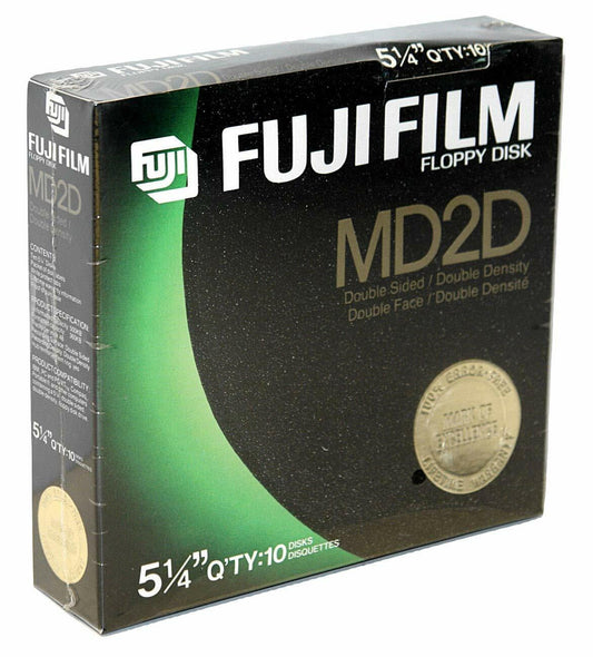 Fuji Film Floppy Disk 10 1 Pack Md2hd