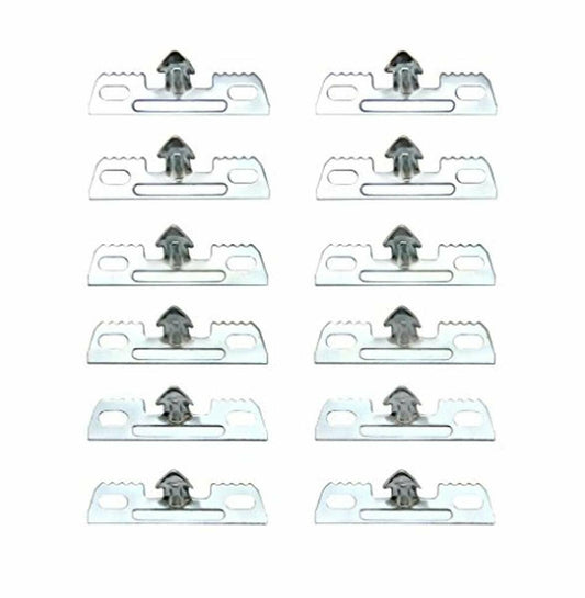 Frost King CL1 Screws and Clips for Furniture Re-Webbing, Silver