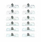 Frost King CL1 Screws and Clips for Furniture Re-Webbing, Silver