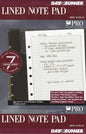 Day Runner Lined Notepad 5.5 x 8.5 Inches - 30 Sheets Per Pad (483-341)