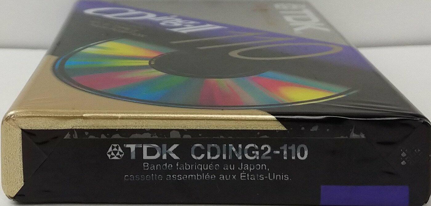 TDK CD POWER AUDIO CASSETTE 110 MINS