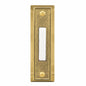 Heath Zenith 715G-1-C Wired Push Button, Gold Finish with Lighted White Center Button