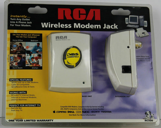 RCA RC930 Caller-ID-Compatible Wireless Modem Jack