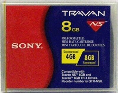 Sony Travan-4 NS8 8 GB Cartridge