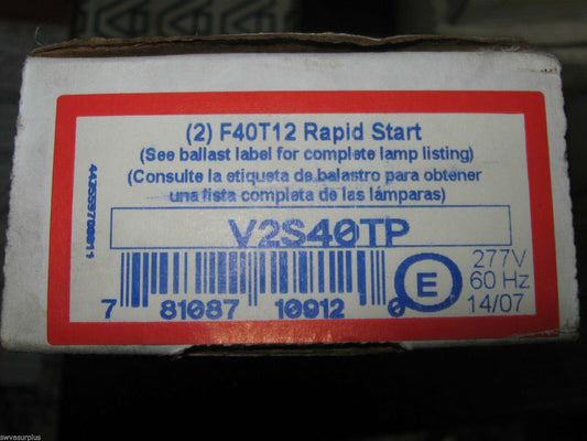 ADVANCE V-2S40-TP V2S40TP Mark III Ballast