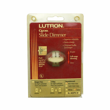 Lutron Electronics Gl-603Ph-Iv Gl-603Ph-Ivyder Preset Dimmer
