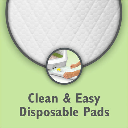 Purina Tidy Cats Breeze Cat Pad Refills, Clean & Easy Disposable Cat Pads for Breeze Litter System, Controls Odors, 10 Cat Pad Refills/Pack (Pack of 2)