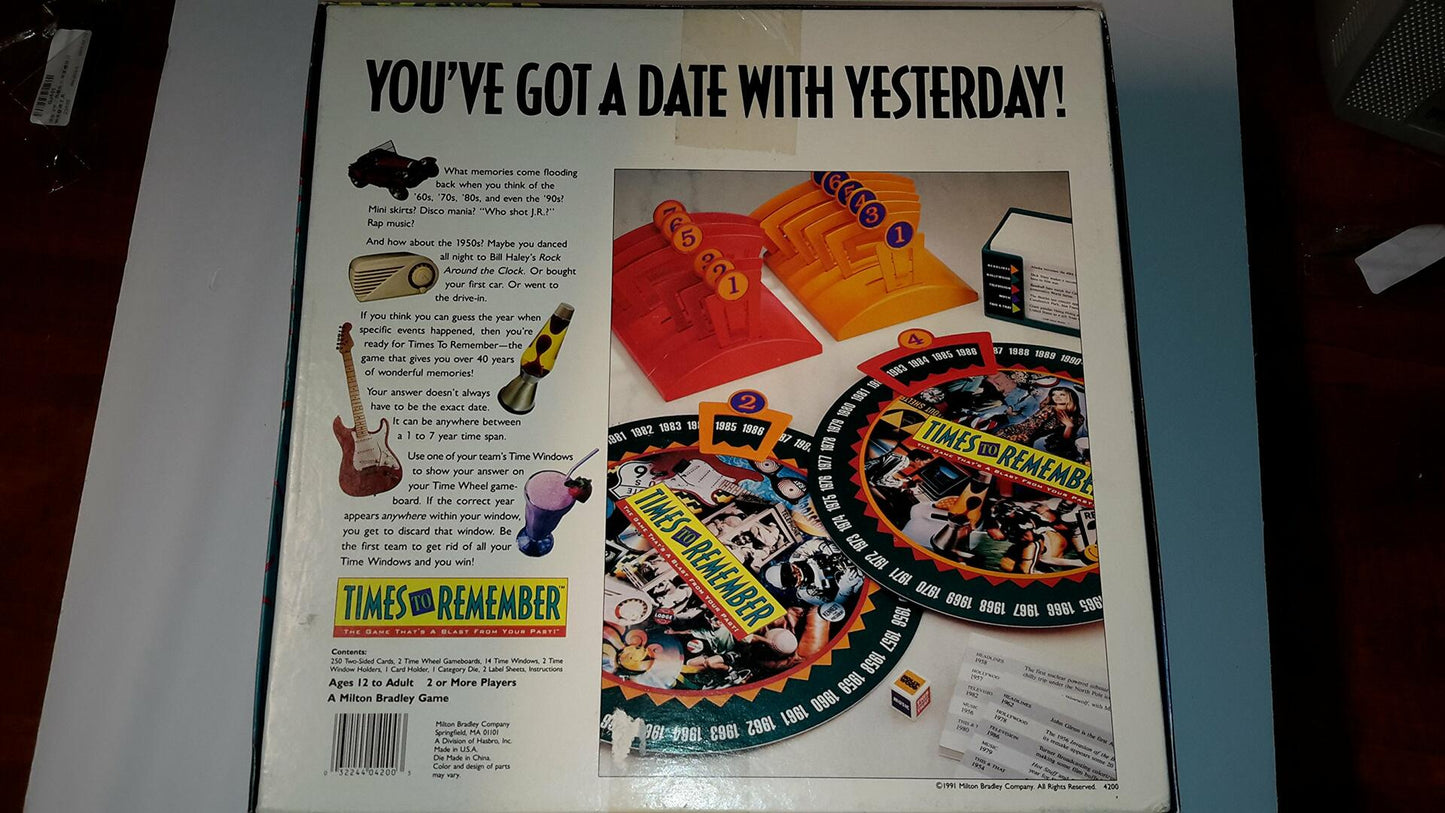 Times To Remember