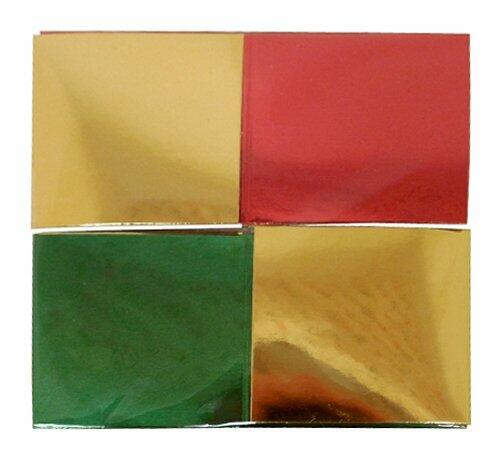 The Gift Wrap Company 10-Count Self-Adhesive Square Gift Cards, Foil