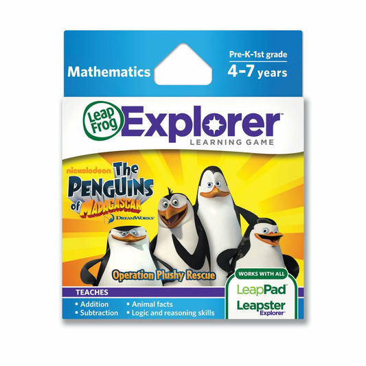 LeapFrogThe Penguins of Madagascar: Operation Plushy Rescue Learning Game (works with LeapPad Tablets and LeapsterGS)