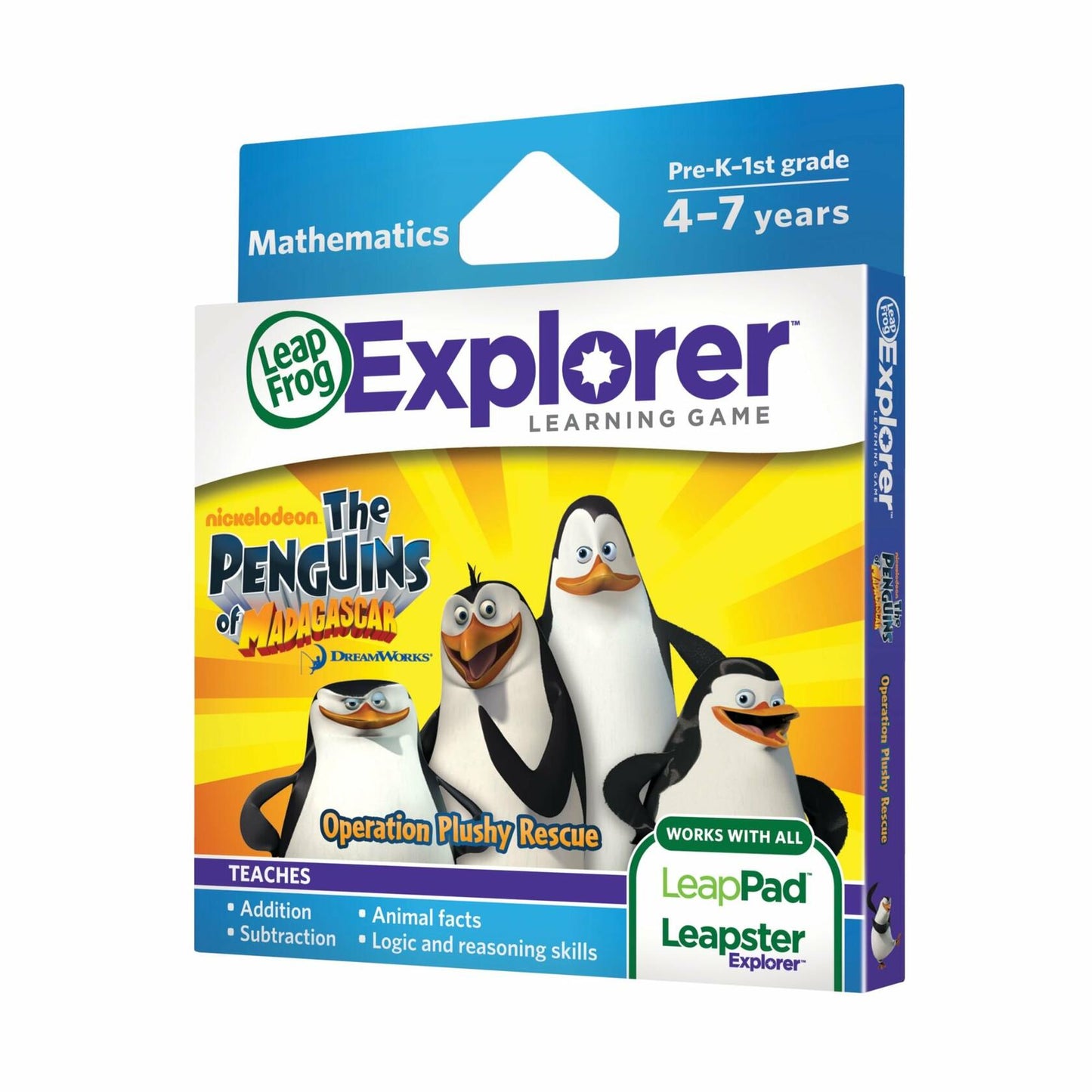 LeapFrogThe Penguins of Madagascar: Operation Plushy Rescue Learning Game (works with LeapPad Tablets and LeapsterGS)