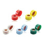 Wheaton 242772-02 Green Snap Cap with 0.002 Red PTFE/0.036 Silicone/0.002 Red PTFE Septa, 11mm Diameter (Case of 1000)