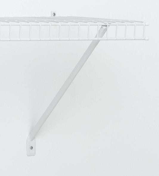 ClosetMaid 16-Inch Shelf Support Brackets, White, 12-Pack #1776