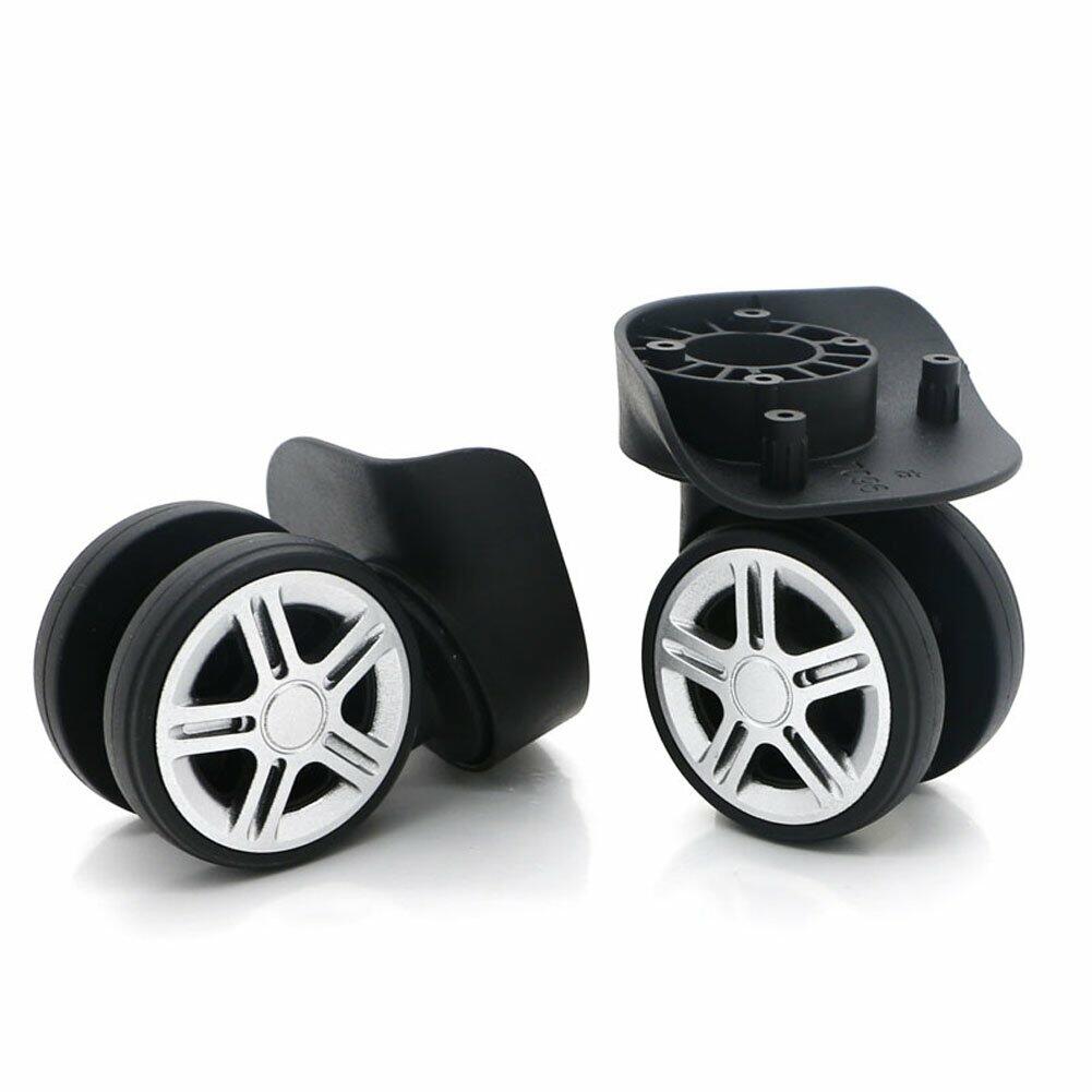 Super Ma 360 Swivel Luggage Mute Wheel Suitcase Replacement Repair Wheels 053(Couple Wheel)