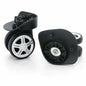 Super Ma 360 Swivel Luggage Mute Wheel Suitcase Replacement Repair Wheels 053(Couple Wheel)