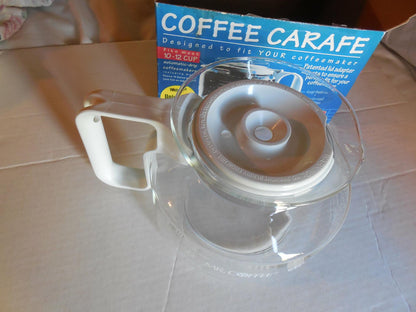 Mr. Coffee 10 Cup Glass Decanter Carafe Model D-7 -- Fits Black & Decker Spacemaker SDC2A, SDC2D, SDC3A, Bunn Pour-Omatic GR, General Electric GE Spacemaker SDC2, SDC3, Norelco C164, C564, CT162, CT663, Dial-A-Brew HB5183, 5184, 5185, 5186, 5186-C, 5187,