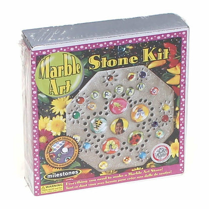 Milestones Kids Marble Art Stepping Stone Kit