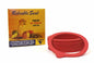 Viceroy Reliable Seal Canning Jar Seals, Fits Clamp-Down Regular Mouth Jars, Pure Natural Rubber Rings, Red, with Tab, 12 Rings per Box (Pack of 1)