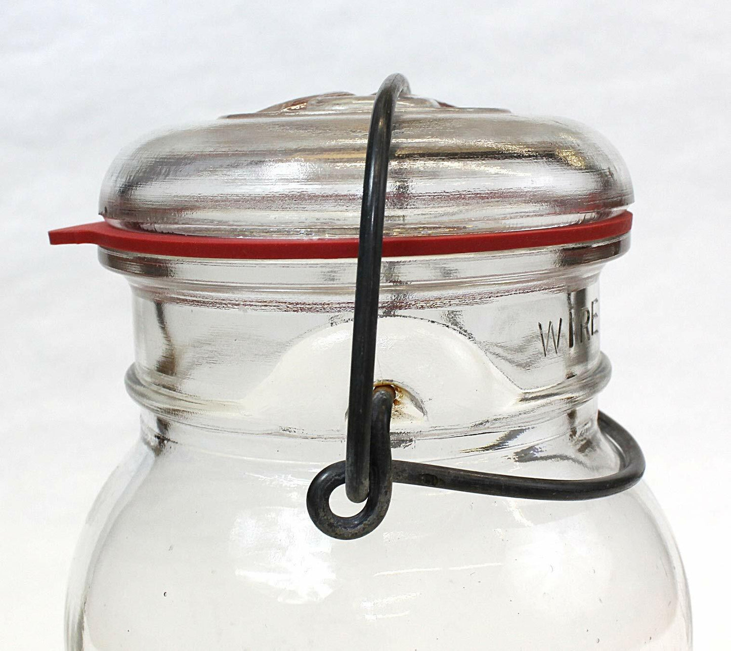 Viceroy Reliable Seal Canning Jar Seals, Fits Clamp-Down Regular Mouth Jars, Pure Natural Rubber Rings, Red, with Tab, 12 Rings per Box (Pack of 1)