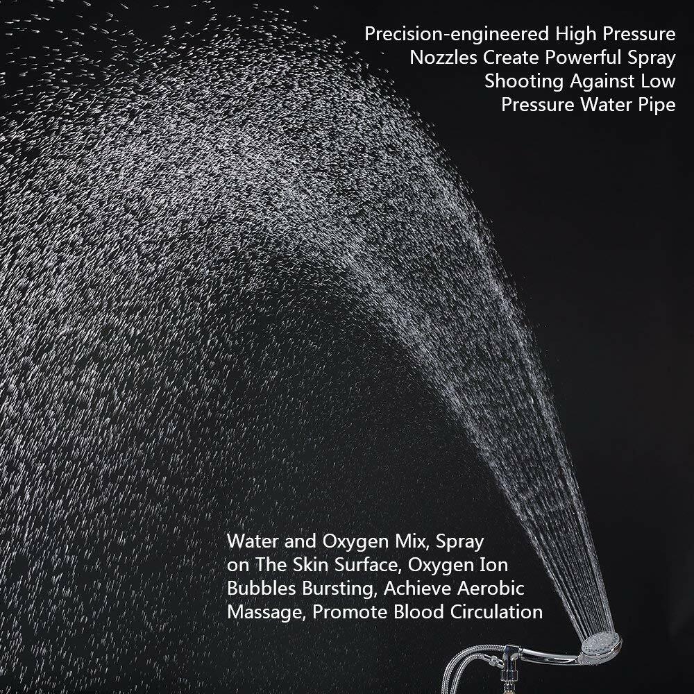 Oxygenics 61121/61120 SkinCare Showerhead, Chrome and Gold