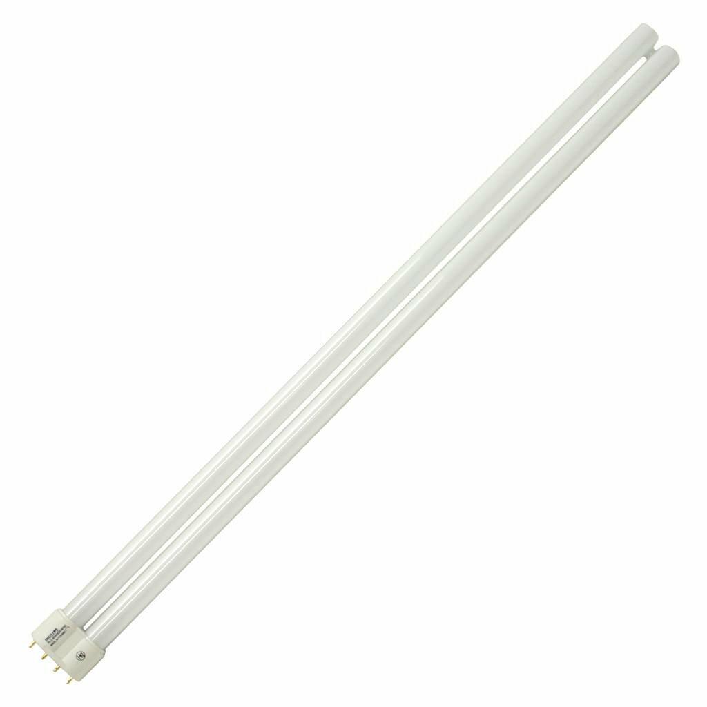 Philips 25W 4 Pin 2G11 Neutral White Long Single Twin Tube CFL Bulb